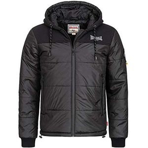 Lonsdale Botallack jassen voor heren, zwart, M