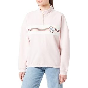 blonda Sweatshirt voor dames, Oudroze, XL