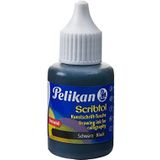 Pelikan 221135 Scribtol inkt zwart, fles 30 ml