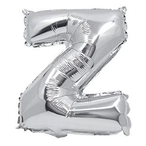 Procos 91275 - Folieballon letter Z, helium, ballon, verjaardag, decoratie, cadeau
