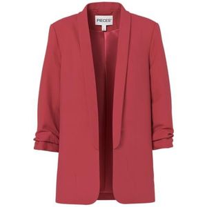 PIECES Pcbosella 3/4 blazer Noos Bc, Garnet, M