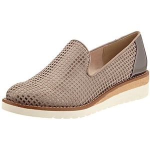 Jana 24608 slippers voor dames, Beige Lt Taupe 347, 36 EU Breed