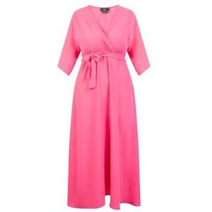 LEOMIA Midi-jurk voor dames, roze, M