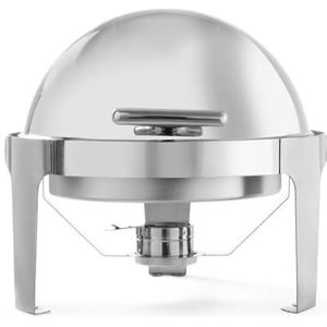 HENDI Rolltop-Chafing dish - rond - 5.6 L - 510x540x(H)480 mm