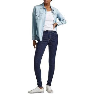 Pepe Jeans Skinny Jeans voor dames Hw, Blauw (Denim-bb9), 27W / 30L