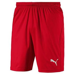 PUMA Herren Liga Shorts Core Red White, S, puma red-puma white