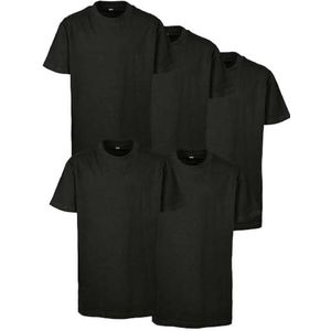 Build Your Brand - Basic T-shirt - Korte Mouwen - 5 Eenheden