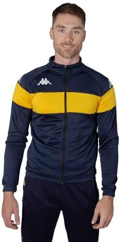 Kappa - Dacone - Trainingsjas - Zwart Geel