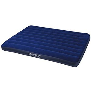 Intex Classic Downy luchtbed - Queen - 152 x 203 x 22 cm - Blauw