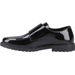 Casual Schoenen - Monk Shoe - Zwart - Echt Leer - Verstelbare Gespsluiting