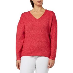 Bestseller A/S Dames ONLRICA Life L/S V-hals PULLO KNT NOOS trui, Lychee/Detail:Melange, S, Lychee/Detail:melange, S