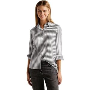 Cecil TOS Stripe Blouse, zwart, L