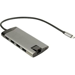 Inter-Tech GDC-802 Multifunctioneel USB Type C HDMI dockingstation