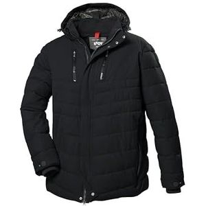 STOY Herenjas in dons-look met afritsbare capuchon STW 6 MN QLTD JCKT, zwart, XXL, 41915-000