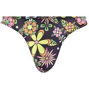 bruno banani Fiesta G-string voor heren, Flower Print, XXL