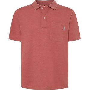 Pepe Jeans Heren Heren Polo Shirt, Oranje (Cederhout Bruin), S