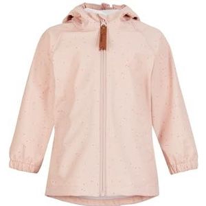 Sterntaler Unisex baby regenjas ongevoerd stippen, zacht roze, 80