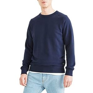 Dockers Origineel sweatshirt met ronde hals voor heren, navy blazer, S