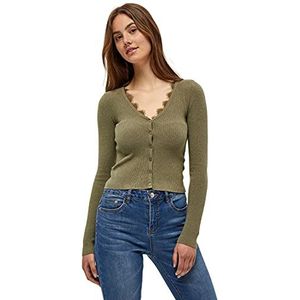 Desires Dames DITA Lace Cardigan Sweater, Zeemeermin Groen, XXL