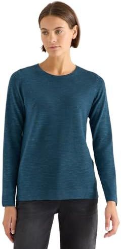 Cecil - Dames Trui - Blauw - Gestructureerd