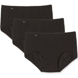 SLOGGI - Midi Slips - Zwart - Microvezel - Set van 3