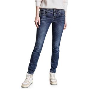 Street One Damesjeans in slim fit, blauw, 33W / 32L