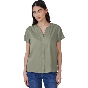 Street One Studio - Blouse - Groen - Korte Mouwen