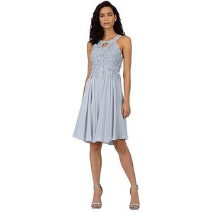 ApartFashion Cocktailjurk voor dames, formele avondjurk, blauw (rook), 38