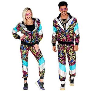 80'S PARTY ANIMAL SHELL SUIT (jas, broek) - (M)