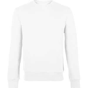 HRM Unisex Sweater, Wit, Maat 2XL I Premium Sweatshirt Voor Vrouwen & Mannen Wasbaar tot 60°C I Basic Sweater I Trui voor Vrouwen & Mannen I Werkkleding I Hoogwaardige & Duurzame Kleding