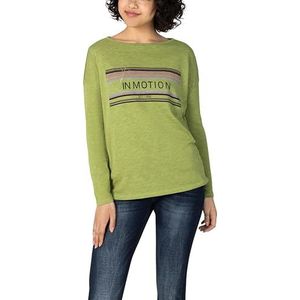 Timezone In Motion Longsleeve, Dark Lime Green, M