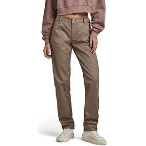 G-STAR RAW Women's Kate Boyfriend Chino WMN Pants, Brown (Deep Walnut D22539-C072-B743), 32W / 30L, bruin (Deep Walnut D22539-c072-b743), 32W x 30L