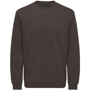 ONLY & SONS Onsconnor Life Reg Crew Neck Sweat Noos, mulch, XS