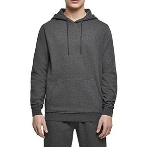 Build Your Brand Basic Hoody Sweatshirt met capuchon voor heren, houtskool, M