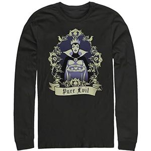 Disney Heren Bring Me Her Heart Evil Queen T-shirt, zwart, groot