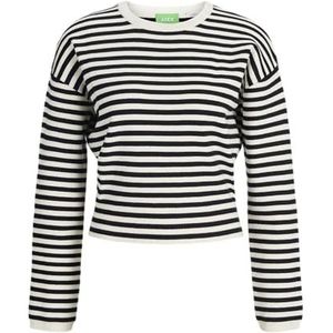 JACK & JONES Jxdarsha Crew Neck Knit, Vanilla Ice, XS