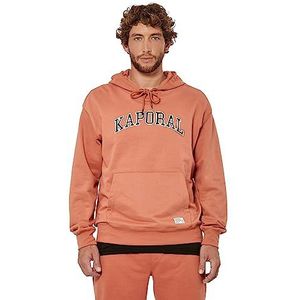 Kaporal Catch sweatshirt met capuchon, perzik, maat M, Vissen, M