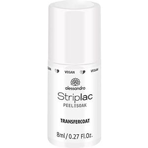 alessandro Striplac Peel or Soak - Nail Art Transfercoat - LED nagelfolielijm - voor perfecte nagels in 15 minuten - 8 ml