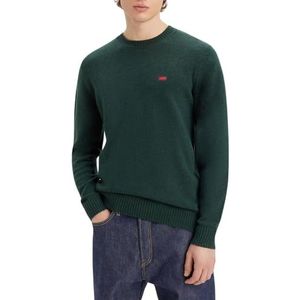 Levi's heren Original Housemark Sweater, Darkest Spruce, XL