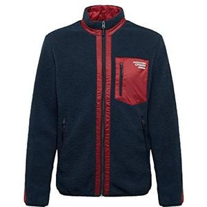 JACK & JONES Heren Jorwillow Stand Collar Jacket Jacket, blauw (Navy Blazer Navy Blazer)., L