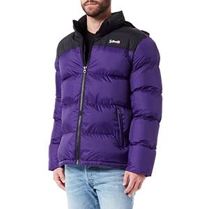 Schott NYC Utah Uniseks donsjack, Mauve, XS