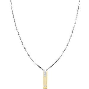 Tommy Hilfiger Sieraden Heren RVS hanger ketting - 2790351, Eén maat, Roestvrij staal, Geen edelsteen