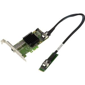 KALEA-INFORMATIQUE M2-kaart 1 poort glasvezelnetwerk SFP+ 10G 10 GIGABIT ETHERNET voor M.2-poort van het type PCIe, sleutel M of B+M met Mellanox X3 PCIe Gen 3.0-chipset