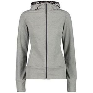 CMP Sweatshirt voor dames, lichte fleece met rits