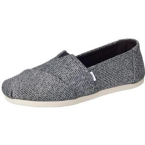 TOMS Alpargata Cloudbound instappers voor dames, Gesmeed Iron Sparkle Knit, 37.5 EU