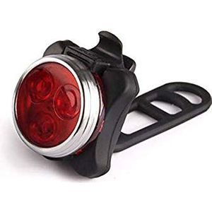 KAEHA zxcd-r fiets, oplaadbaar, COB-waarschuwing met USB-oplaadkabel