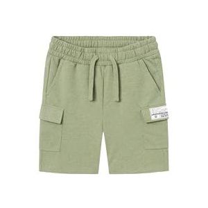 NAME IT Jongens Nkmhahippo Loose Sweat Shorts Unb Sweatshorts, groen, 146 cm