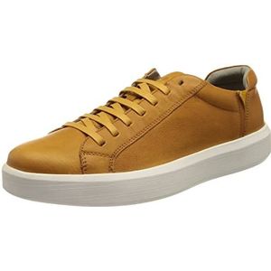 Geox Heren U VELLETRI Sneakers, DK Yellow, 41 EU