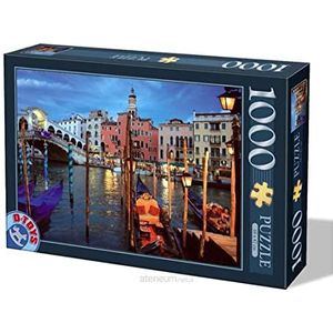 Venice, Italy - Puzzel -1000 Stukjes D-Toys