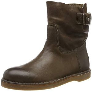 Shabbies Amsterdam Alissa enkellaarsjes voor dames, Grijs Taupe 3029, 41 EU